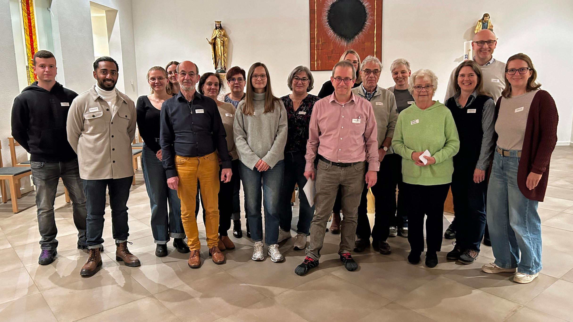 Der Rat des Pastoralen Raums Neunkirchen mit seinen neu gewählten Mitgliedern.